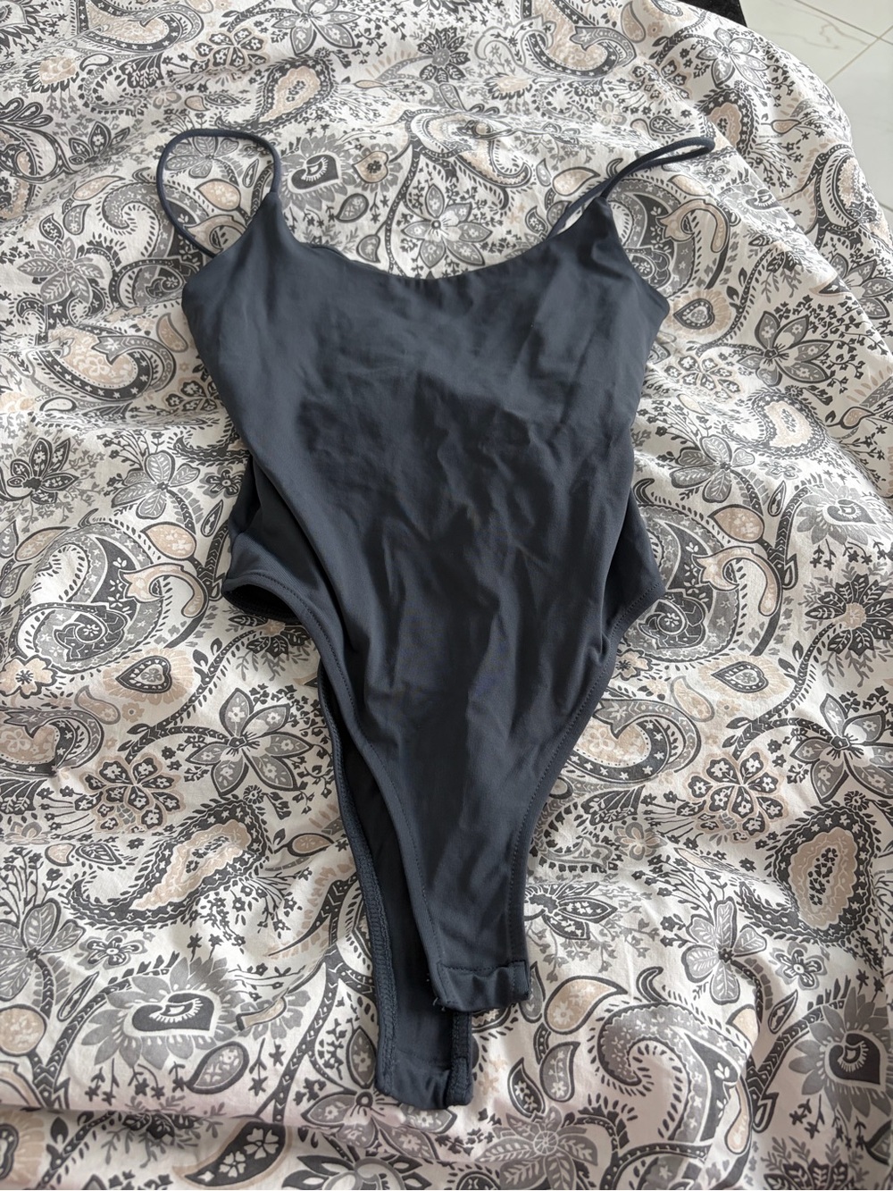 Zara Grey body suit Slim Straps